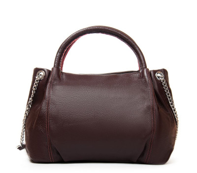 Сумка Шкіряна Жіноча Класична ALEX RAI 8918-9 bordo