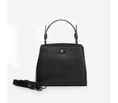 856 сумка чорна Lucherino