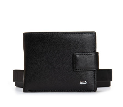 Гаманець шкіряний Чоловічий Classic DR. BOND M13-1CK black