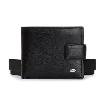 Гаманець шкіряний Чоловічий Classic DR. BOND M4CK black
