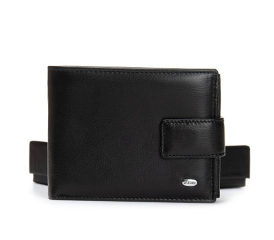 Гаманець шкіряний Чоловічий Classic DR. BOND MS-17CK black