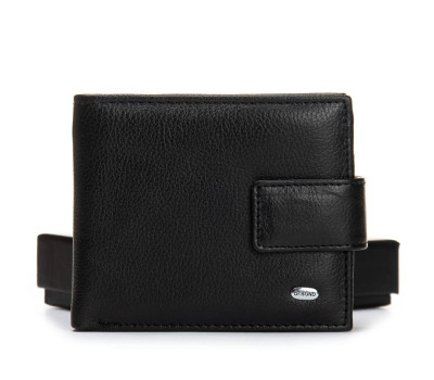 Гаманець шкіряний Чоловічий Classic DR. BOND MS-27CK black