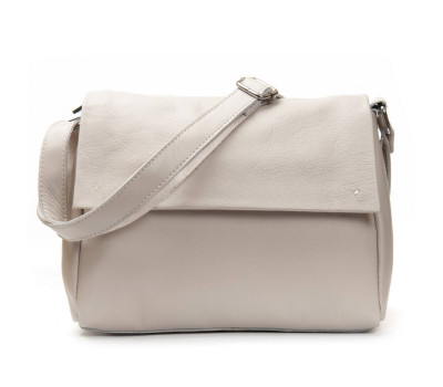 Сумка Шкіряна Жіноча Класична ALEX RAI 6504 l.beige