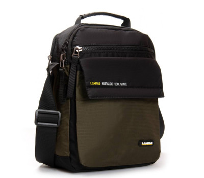 Сумка Чоловіча Планшет нейлон Lanpad 4117 green