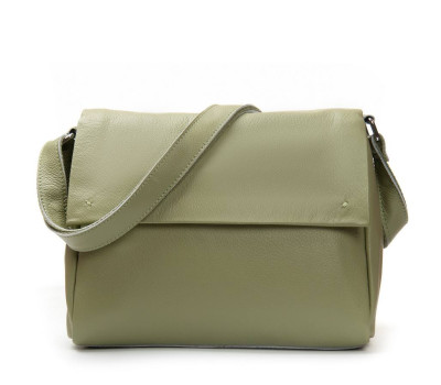 Сумка Шкіряна Жіноча Класична ALEX RAI 6504 olive