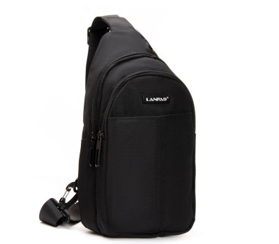 Сумка Чоловіча на плече нейлон Lanpad 83030 black