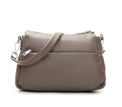 Сумка Шкіряна Жіноча Класична ALEX RAI 2048-9 l.gray