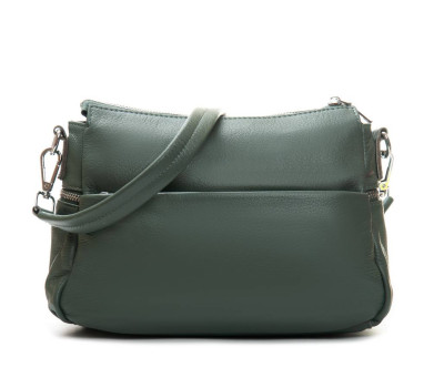 Сумка Шкіряна Жіноча Класична ALEX RAI 2048-9 blue-green