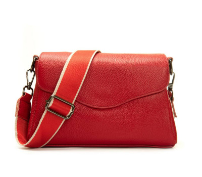 Сумка Шкіряна Жіноча Класична ALEX RAI 99118 red