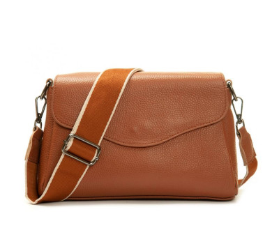 Сумка Шкіряна Жіноча Класична ALEX RAI 99118 brown