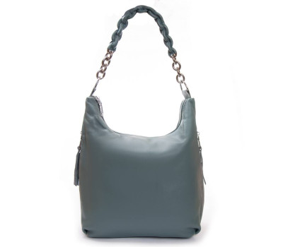 Сумка Шкіряна Жіноча Класична ALEX RAI 8087-9 l.green