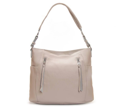 Сумка Шкіряна Жіноча Класична ALEX RAI 2031-9 white-grey