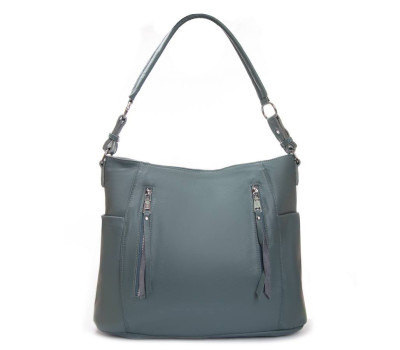 Сумка Шкіряна Жіноча Класична ALEX RAI 2031-9 l.green