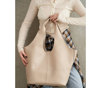 Жіноча сумка «Бріан» бежева WeLassie