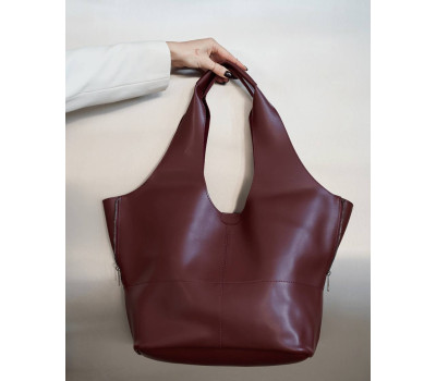 Жіноча сумка «Бріан» бордова WeLassie