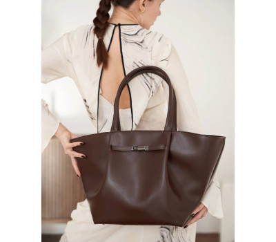 Жіноча сумка «Абелла» шоколадна WeLassie