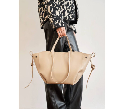 Жіноча сумка «Лаура» бежева WeLassie