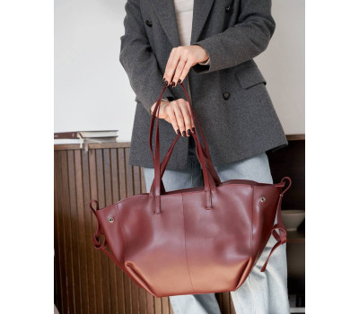 Жіноча сумка «Лаура» бордова WeLassie