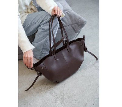 Жіноча сумка «Лаура» шоколадна WeLassie