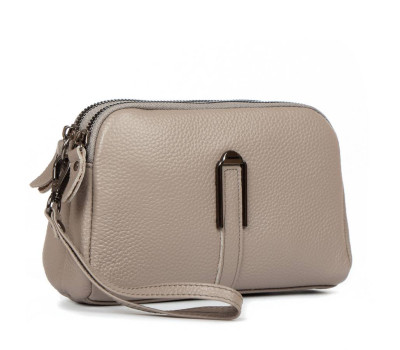 Сумка Шкіряна Жіноча Клатч ALEX RAI 88084 L-grey