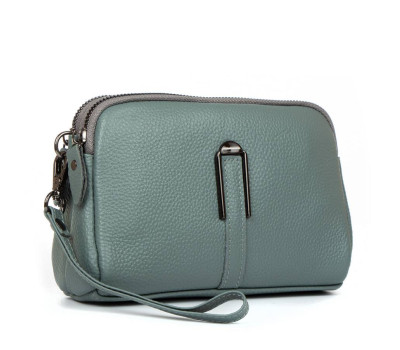 Сумка Шкіряна Жіноча Клатч ALEX RAI 88084 blue