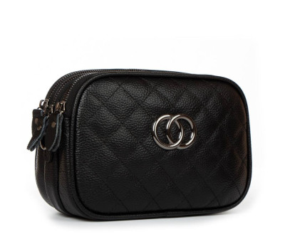 Сумка Шкіряна Жіноча Клатч ALEX RAI 17001 black