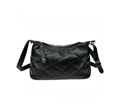 Жіноча шкіряна сумочка стьобана UnaBorsetta NW11-6838A