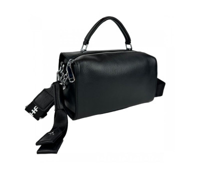 Женская объемная кожаная сумка через плечо UnaBorsetta NB2-8669A