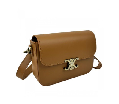 Шкіряна сумочка кроссбоді карамель Firenze Italy F-IT-1018C-S