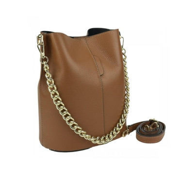 Кросбоді з ланцюжком золотого кольору Firenze Italy F-IT-98107C