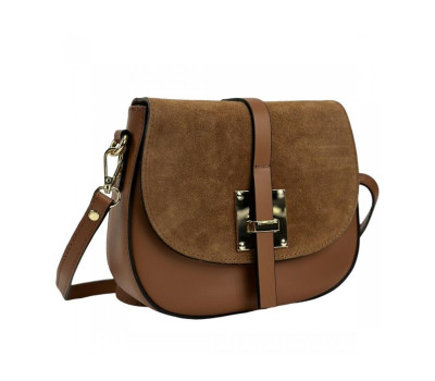 Маленьке кросбоді з клапаном на застібці Firenze Italy F-IT-9888C