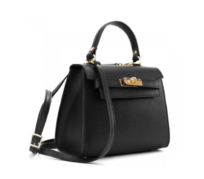 Небольшая классическая кожаная сумочка Firenze Italy F-IT-9866A