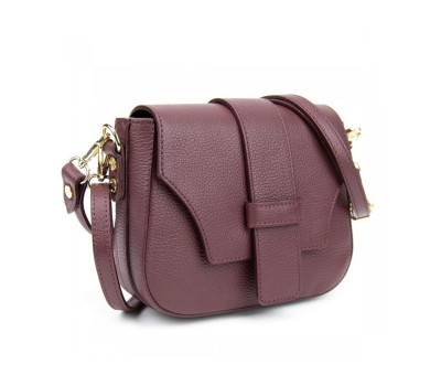 Елегантна шкіряна сумка жіноча крос боді Firenze Italy F-IT-5588BO