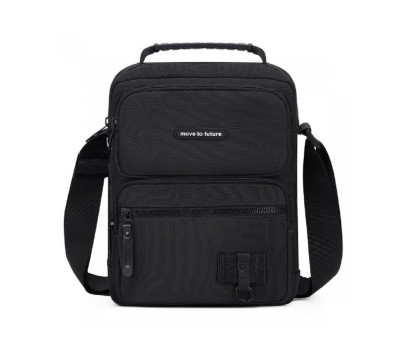 Чоловічий текстильний месенджер із ручкою Confident AT09-T-23909A