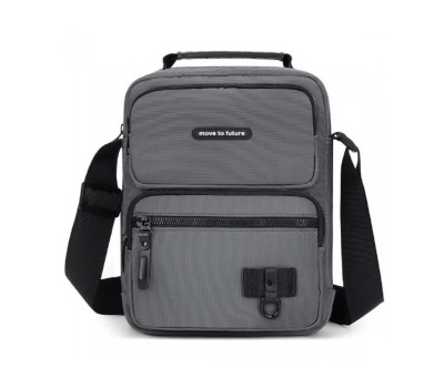 Чоловічий текстильний месенджер із ручкою Confident AT09-T-23909G