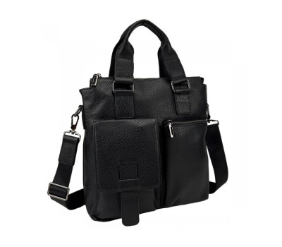 Чоловіча шкіряна вертикальна сумка А4 Bexhill Bx829A