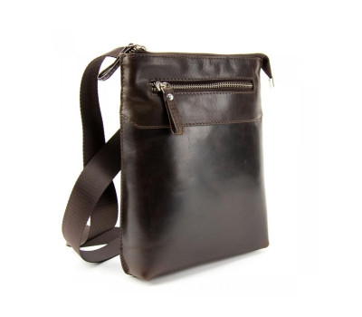 Тонкий шкіряний вертикальний месенджер Tavinchi S-TV-4142C