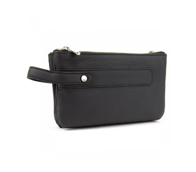 Чоловічий шкіряний клатч на три відділення Tavinchi AJ-TV-109A-CL