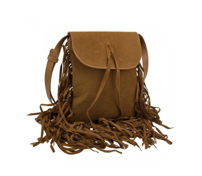 Женская стильная сумка с бахромой Lilly P2-9333C