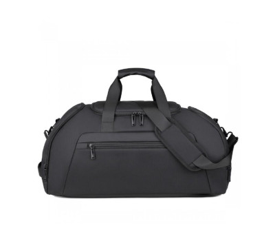 Дорожня сумка чорна текстильна Confident TB8-T18A