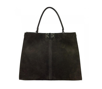 Замшевая классическая женская сумка Firenze Italy F-IT-76133DB