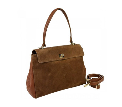 Класична замшева сумка через плече Firenze Italy F-IT-888C