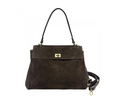 Класична замшева сумка через плече Firenze Italy F-IT-888DB