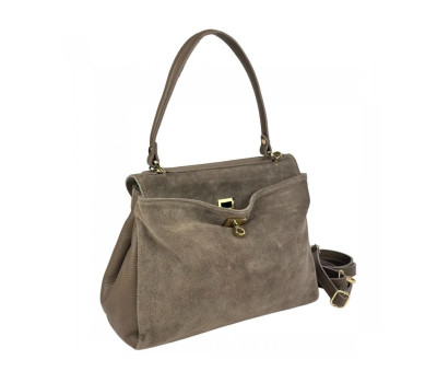 Класична замшева сумка через плече Firenze Italy F-IT-888T