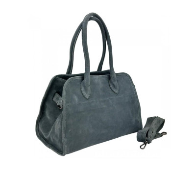 Замшевая классическая женская сумка Firenze Italy F-IT-8667G