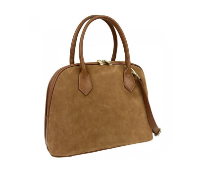 Женская замшевая каркасная сумка Firenze Italy F-IT-3015C