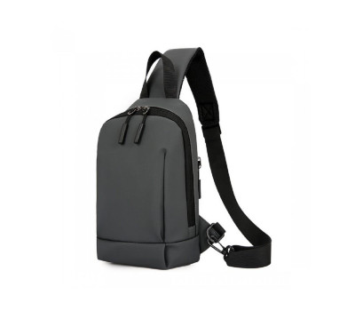 Текстильна чоловіча сумка через плече Confident ATN02-233G