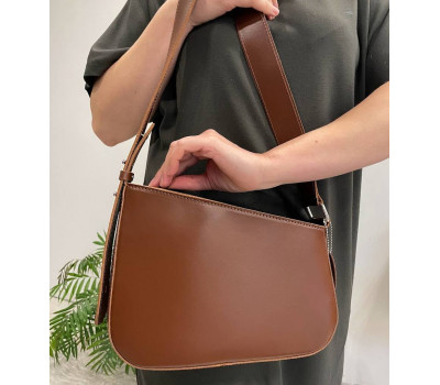 Сумка жіноча "Наомі" натуральна шкіра, карамель матова