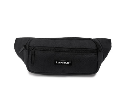 Сумка Чоловіча На пояс нейлон Lanpad 37012 black