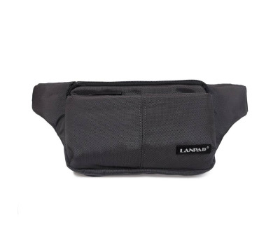 Сумка Чоловіча На пояс нейлон Lanpad 35008 gray